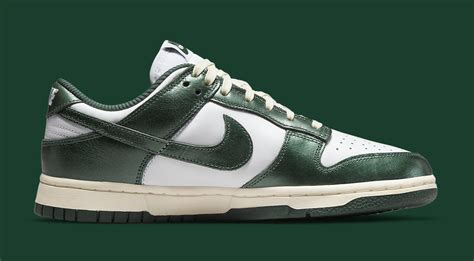 nike dunk low groen wit|Nike Dunk Low vintage.